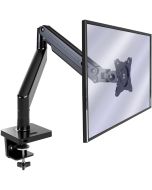 Invision MX450 Monitor Arm Bracket Mount for most 24-49 Inch Screens [Not Compatible with 49" Curved Screens] VESA 75-100mm Ergonomic Height Adjustable Desktop Clamp Tilts Extends 2-15kg