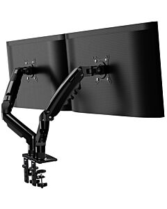 Invision MX400 Dual Monitor Arm Desk Mount for 19-32 inch Screens VESA 75x75mm & 100x100mm Weight Capacity 2KG to 9KG