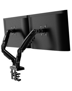 Invision MX400 Dual Monitor Arm Desk Mount for 19-32 inch Screens VESA 75x75mm & 100x100mm Weight Capacity 2KG to 9KG