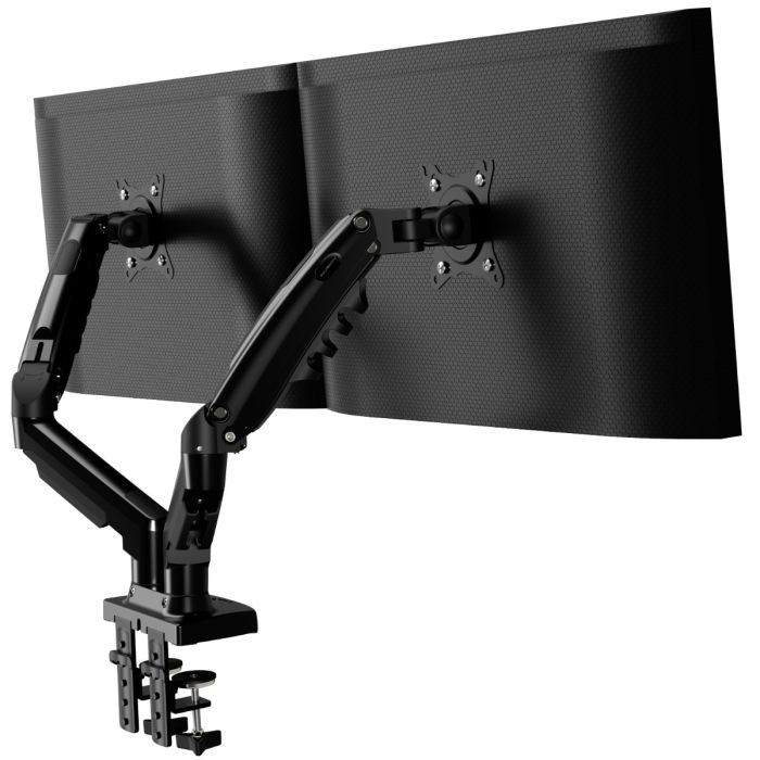 Invision MX400 Dual Monitor Arm Desk Mount for 19-32 inch Screens